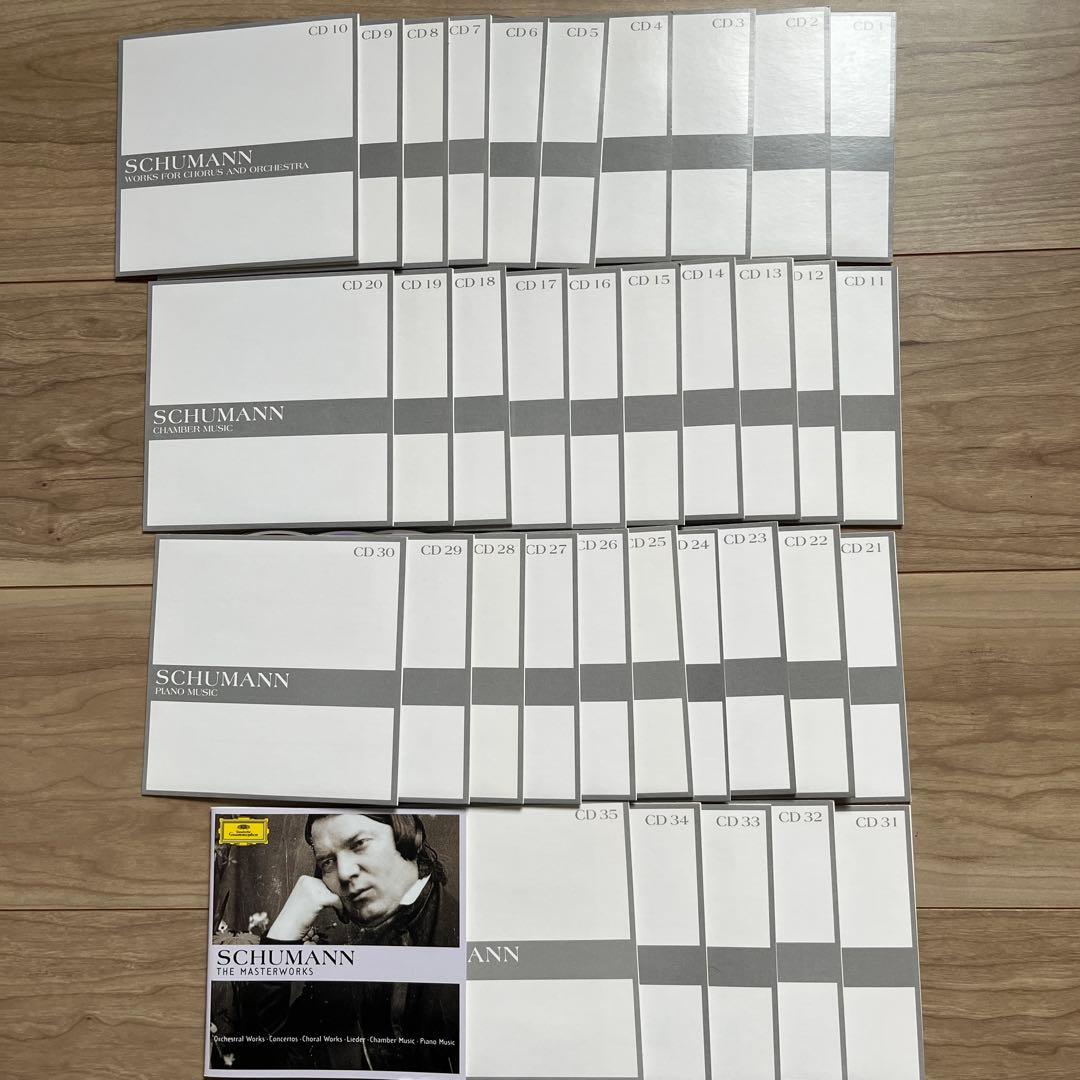 廃盤　シューマン・ザ・マスターワークス　35枚組CD・BOX