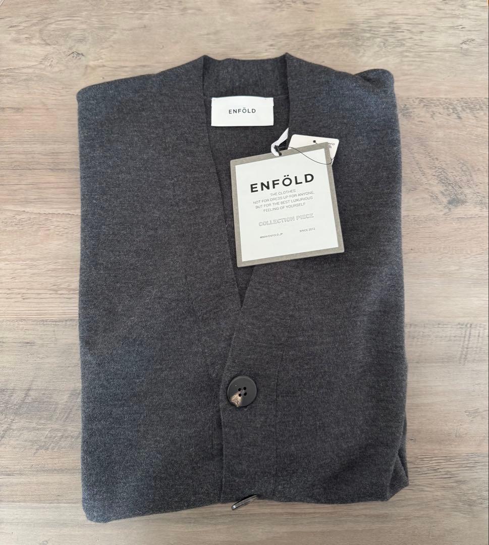 【Deuxieme Classe】新品　ENFOLD V CARDIGAN