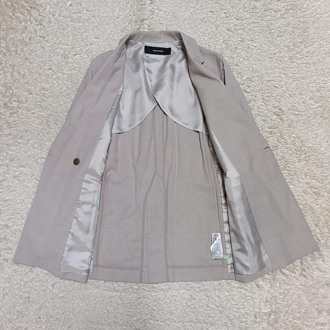 【美品】ジャーナルスタンダード ダブルジャケット ワイドパンツ セットアップ