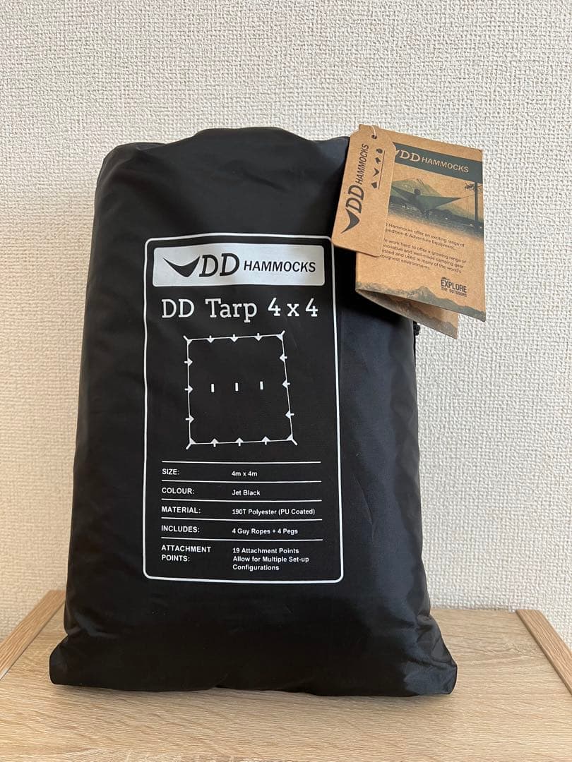 DD Tarp 4x4 Jet Black 新品未使用 送料無料