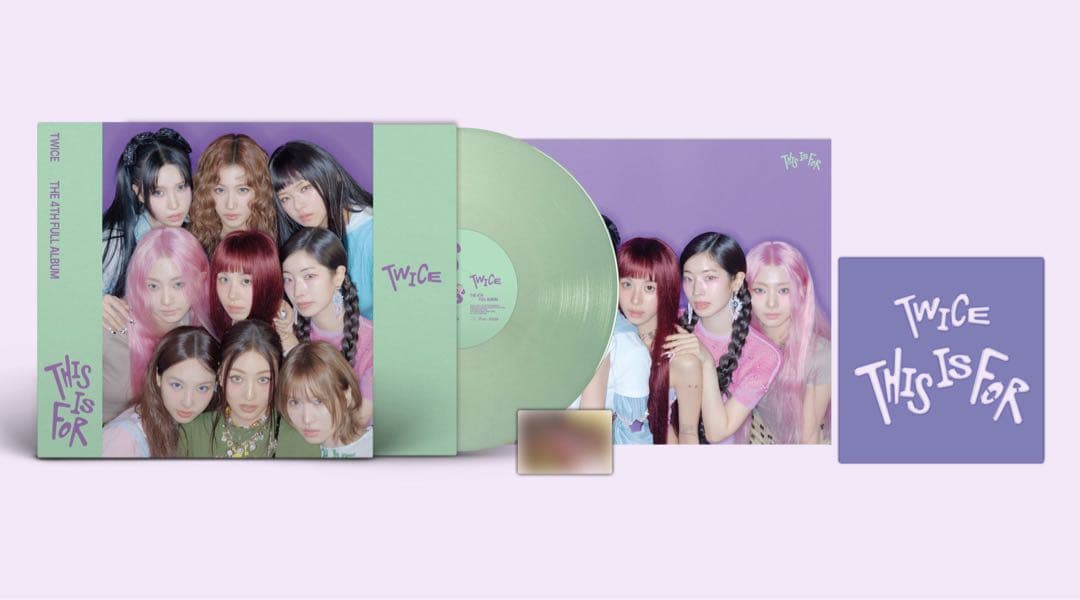 【ラスト1セット】TWICE This is for Vinyl レコード
