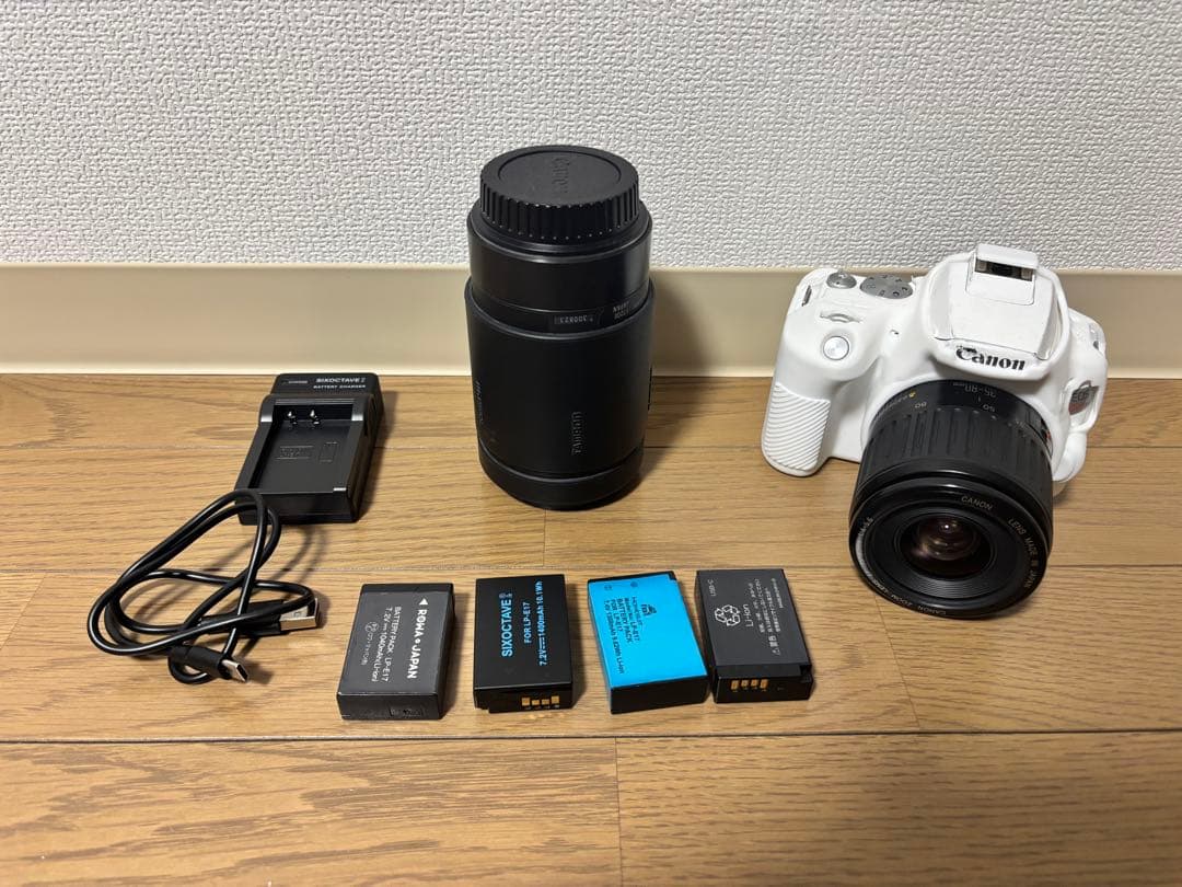 canon kiss x10 デジタル一眼レフ カメラセット