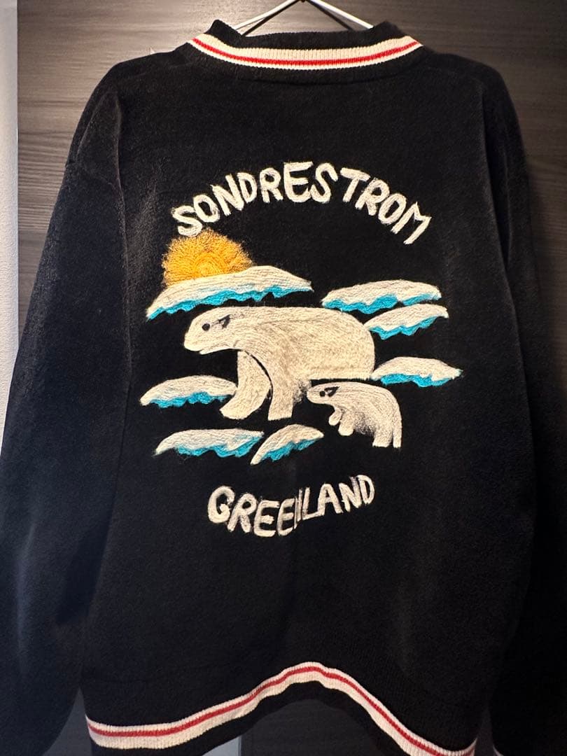 【DAIRIKU】Needle Punch Rversible Ska Knit