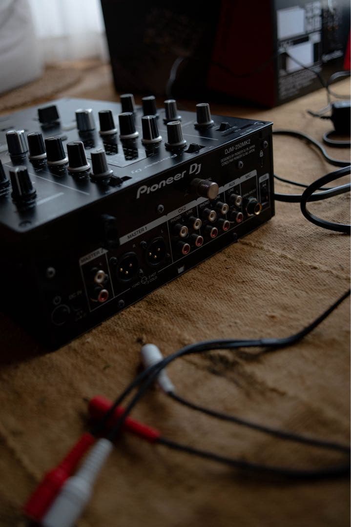 s*d様 Pioneer DJ DJM-250MK2 DJミキサー 箱あり 動作