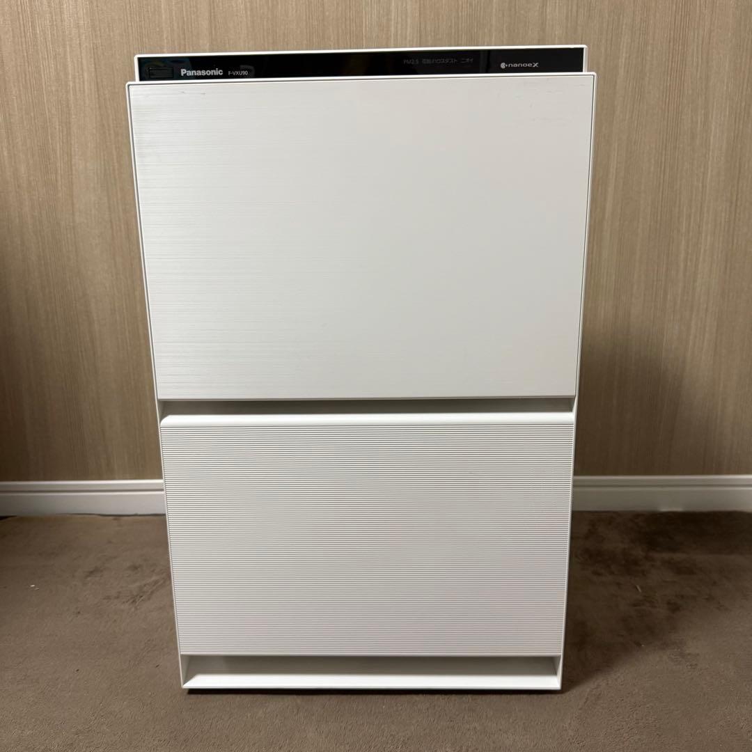 【2022年製】Panasonic 加湿空気清浄機　ナノイーX F-VXU90