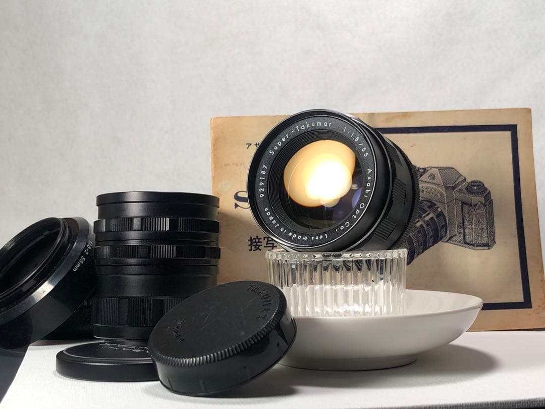 前期型　super takumar 55mm f1.8 m42マウント