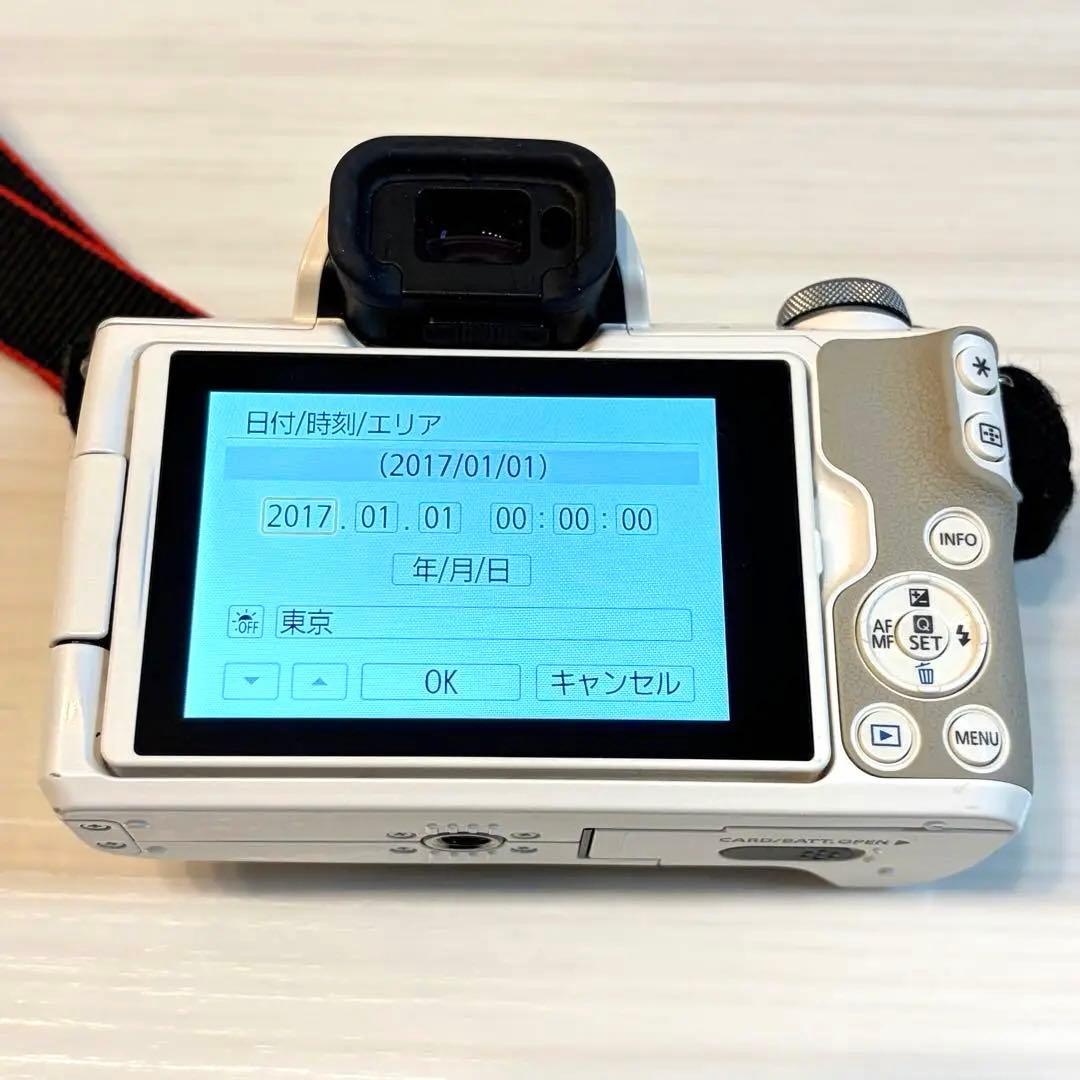 限定OFF【豪華一式】Canon EOS Kiss M レンズ3本＋アダプタ付