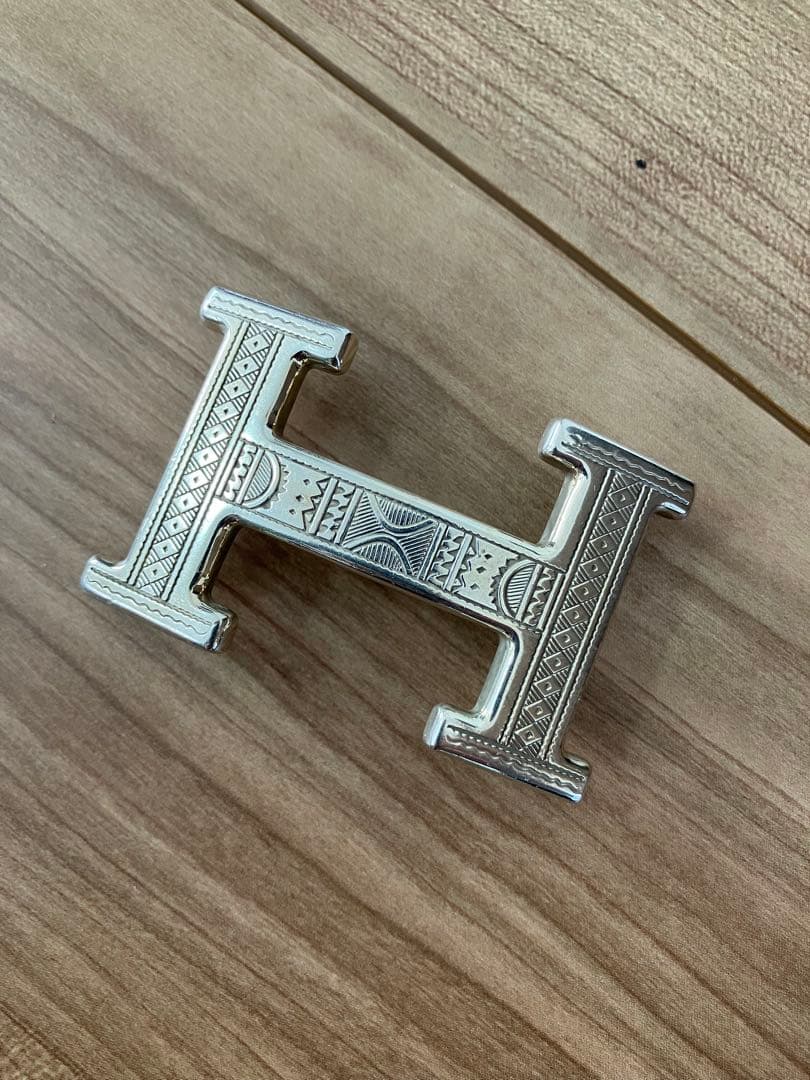 ヨネHERMES エルメス トゥアレグ バックル　ベルト