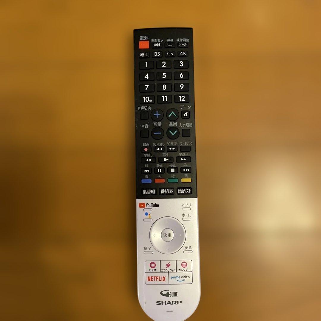 美品　SHARP 4kテレビ チューナー内蔵 4t-c40cl1 2020年製