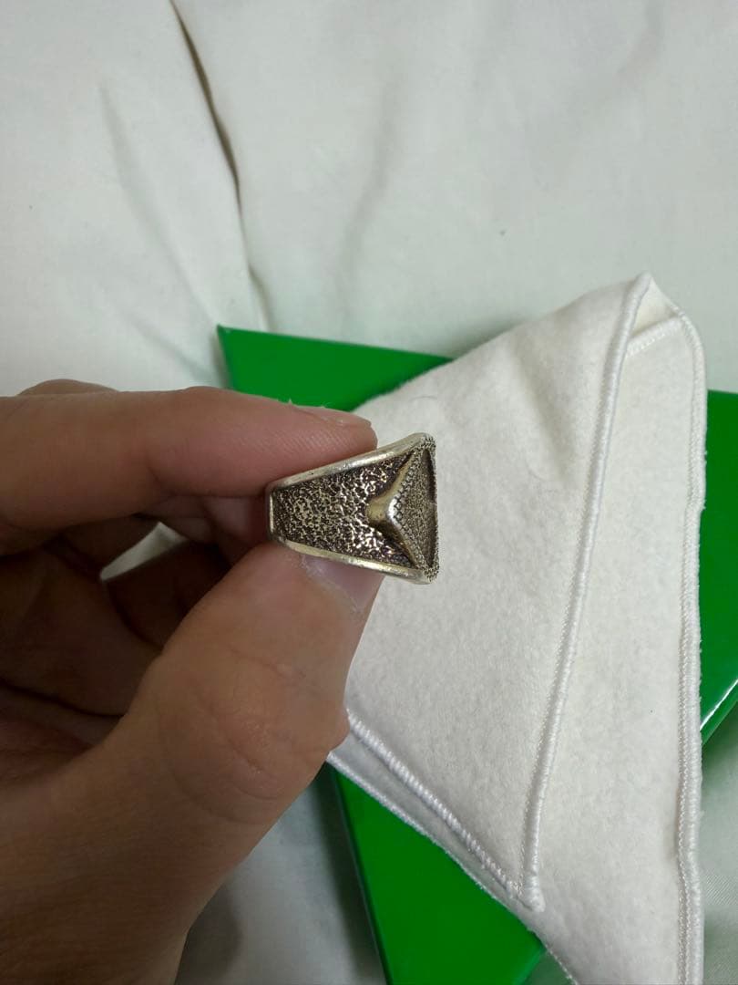 BOTTEGA VENETA ボッテガヴェネタ リング15号 Ag925 箱付き