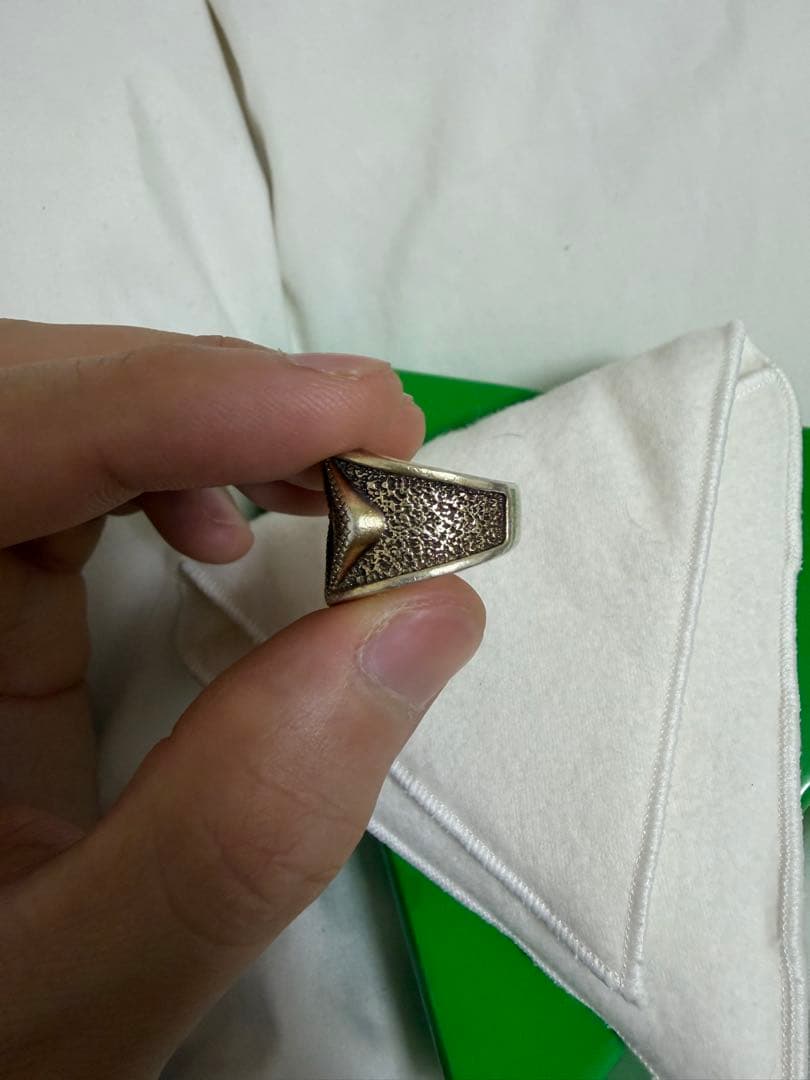 BOTTEGA VENETA ボッテガヴェネタ リング15号 Ag925 箱付き