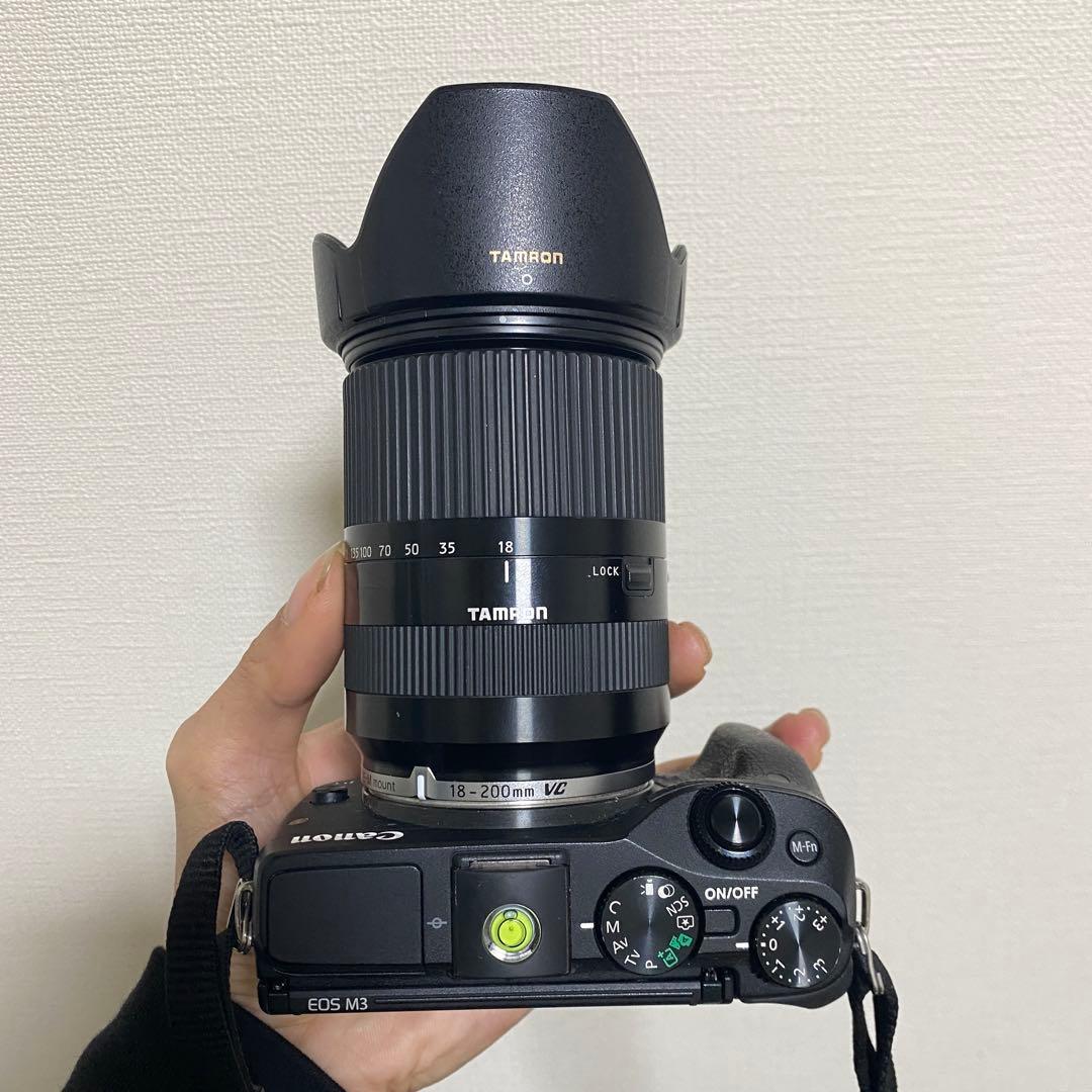 Canon EOS M3 + TAMRON 18-200（B011）セット