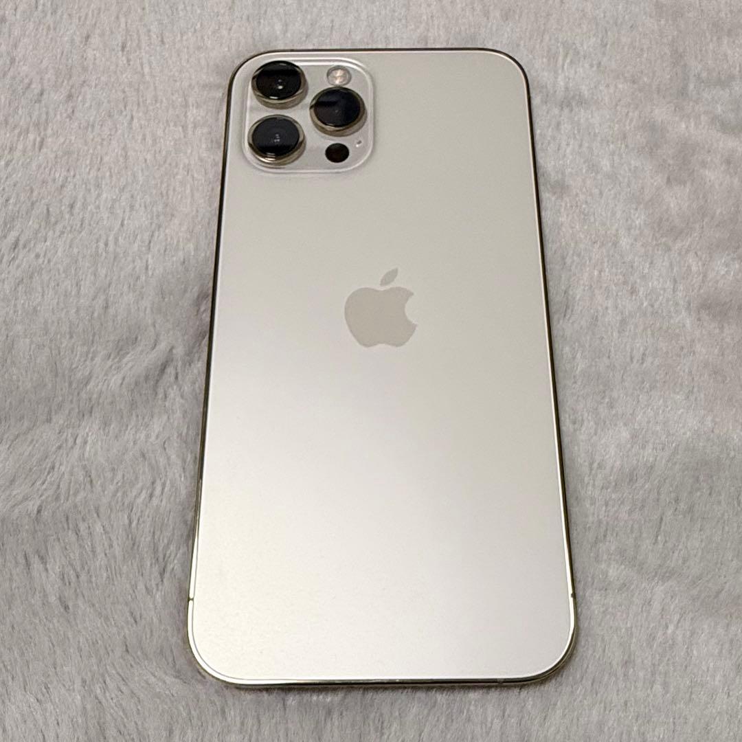 iPhone12ProMax 512GBゴールド 本体 箱ケーブル付 美品