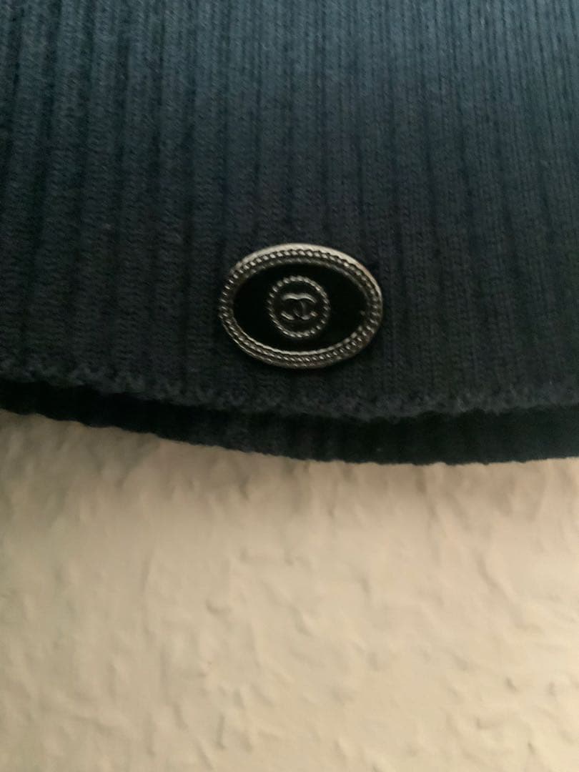 CHANEL 春夏ニットトップス 黒38