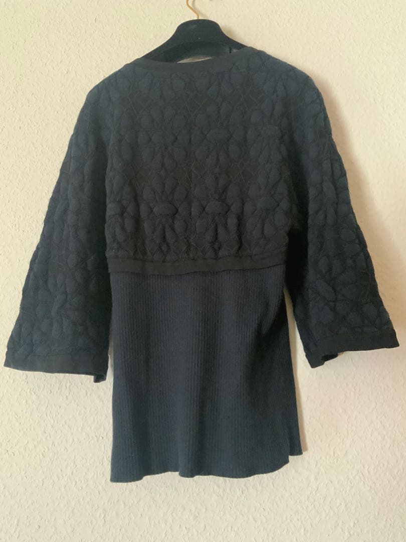 CHANEL 春夏ニットトップス 黒38