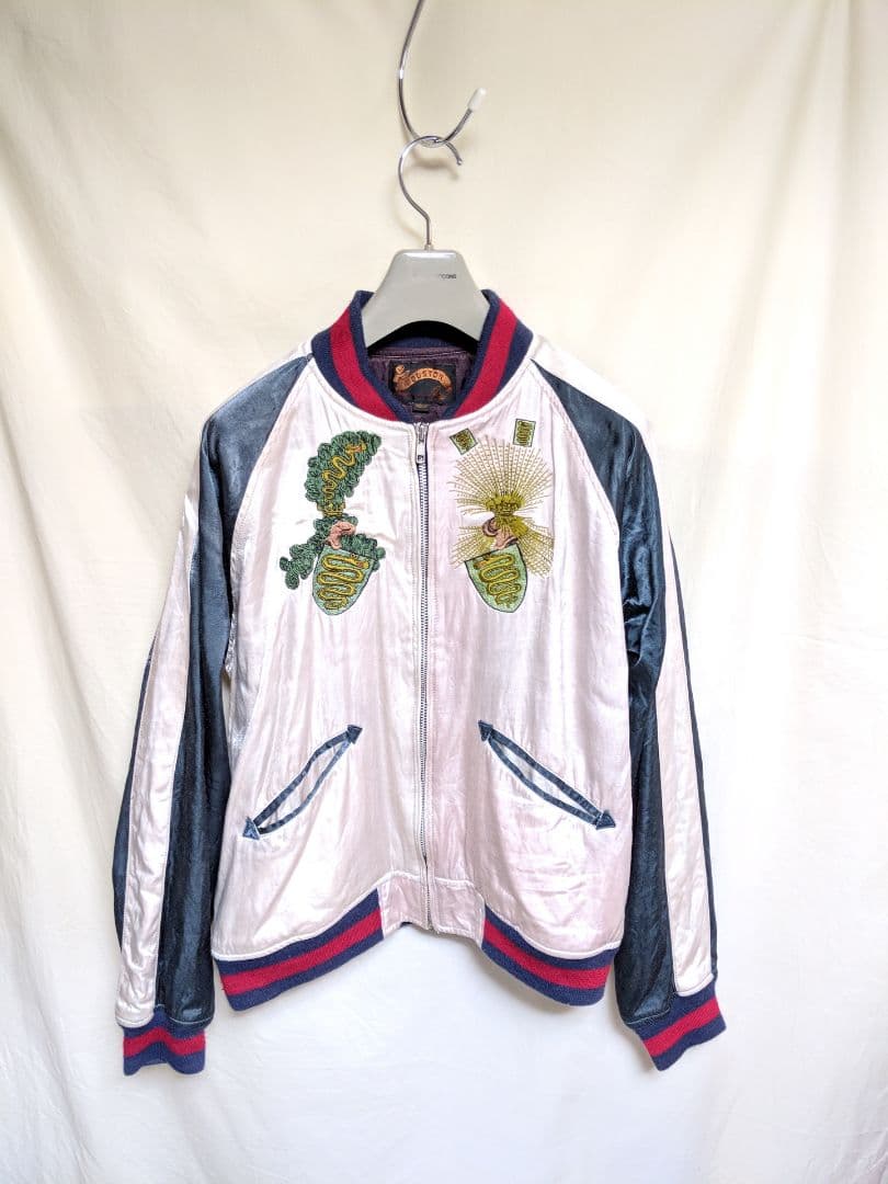 HOUSTON刺繍スカジャン