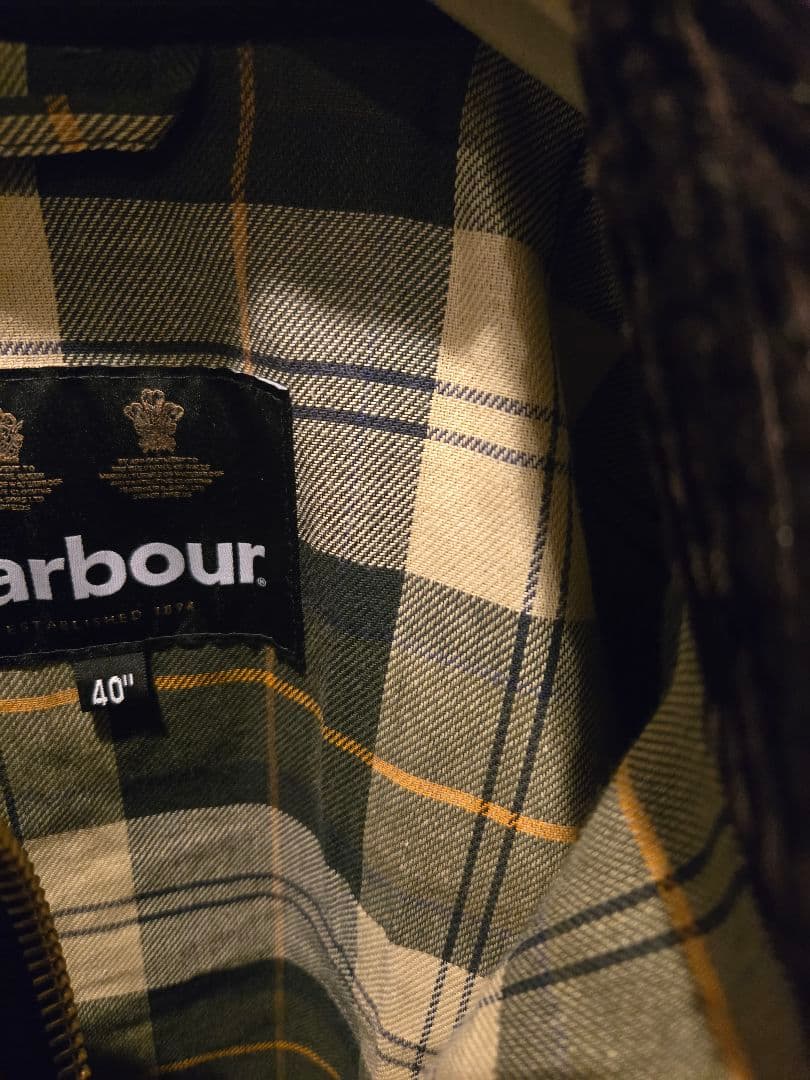 2025バブアー　トランスポートOS　WAX　サイズ40　フリークスストア別注