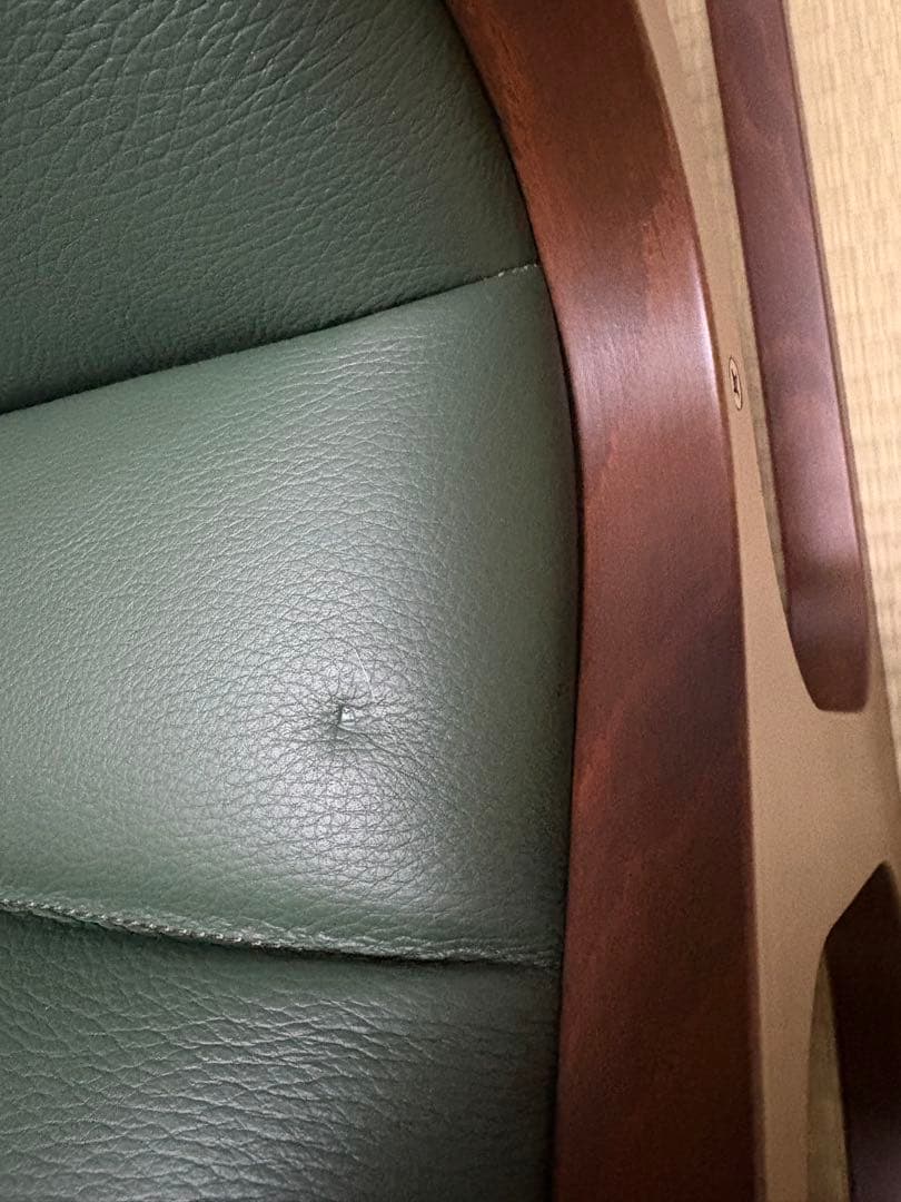 天童木工ロッキングチェア　S-5226WB-BW（レザー）