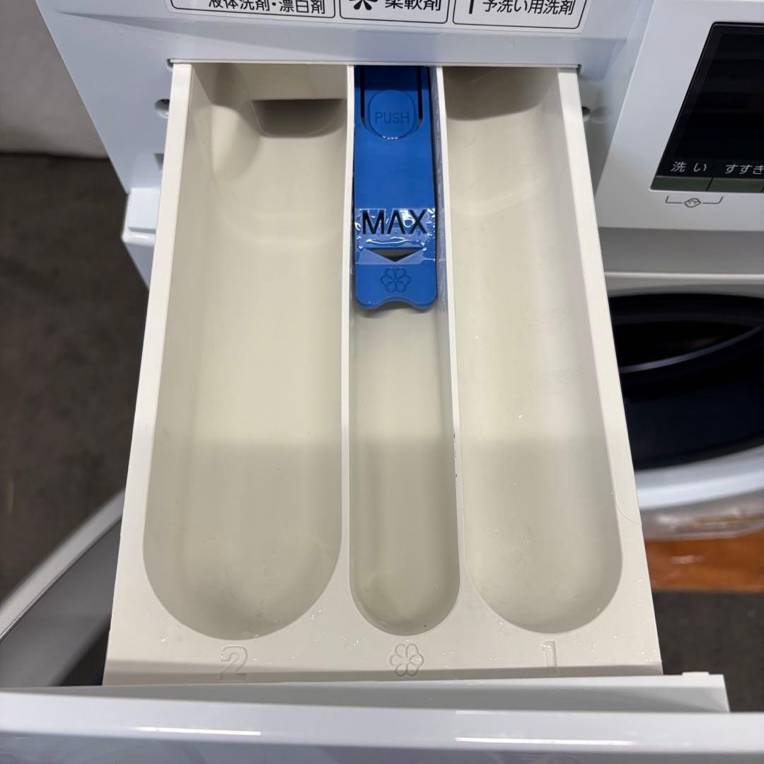 ★157　ドラム式洗濯機　AQUA　8キロ　一人暮らし　左開き　安い　設置無料