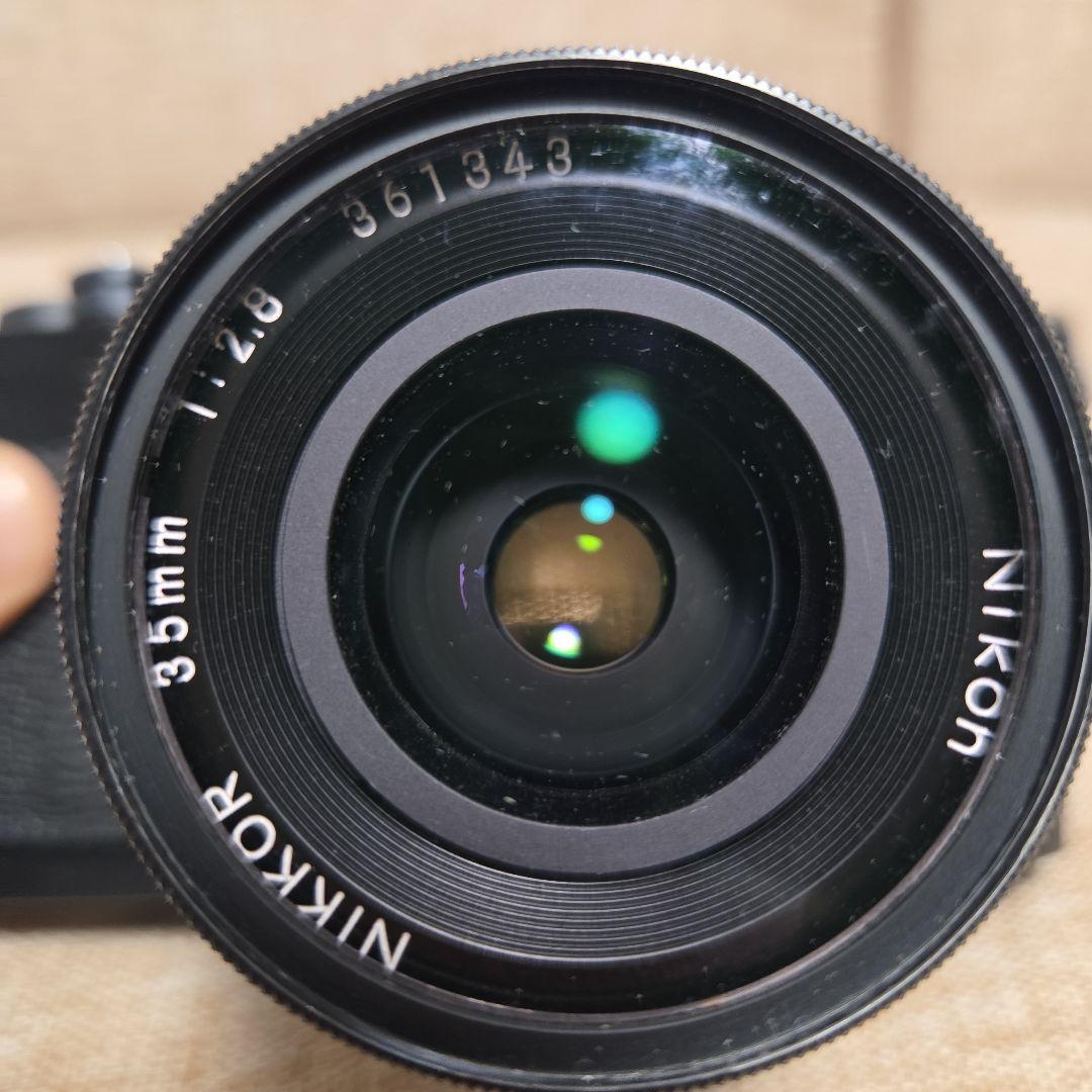 Nikon FE初代 黒 FE　レンズ:Nikkor 35mm F2.8