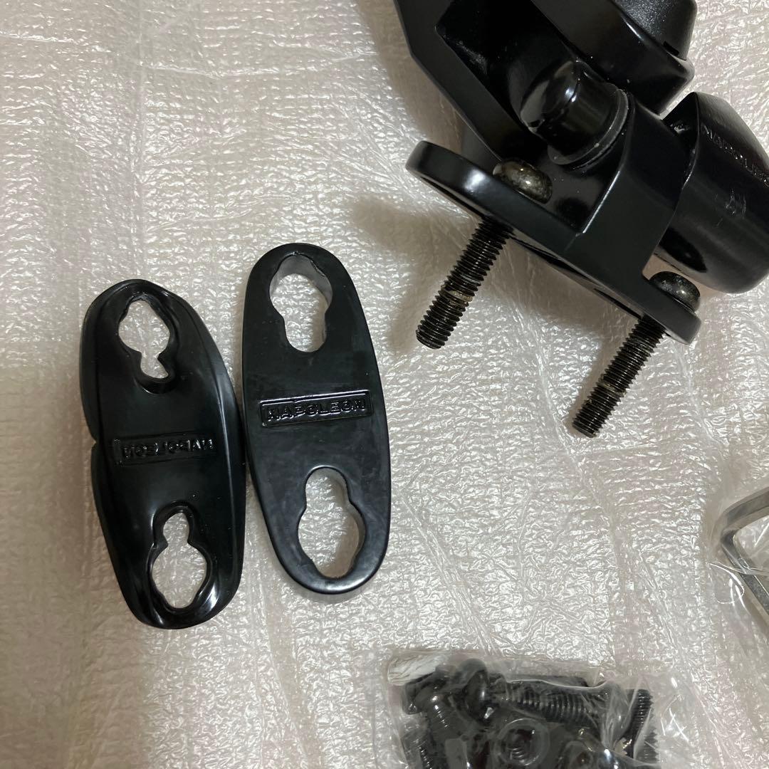 タナックス ナポレオン　カウリングミラー AEX 6 ブラック　ロングステー