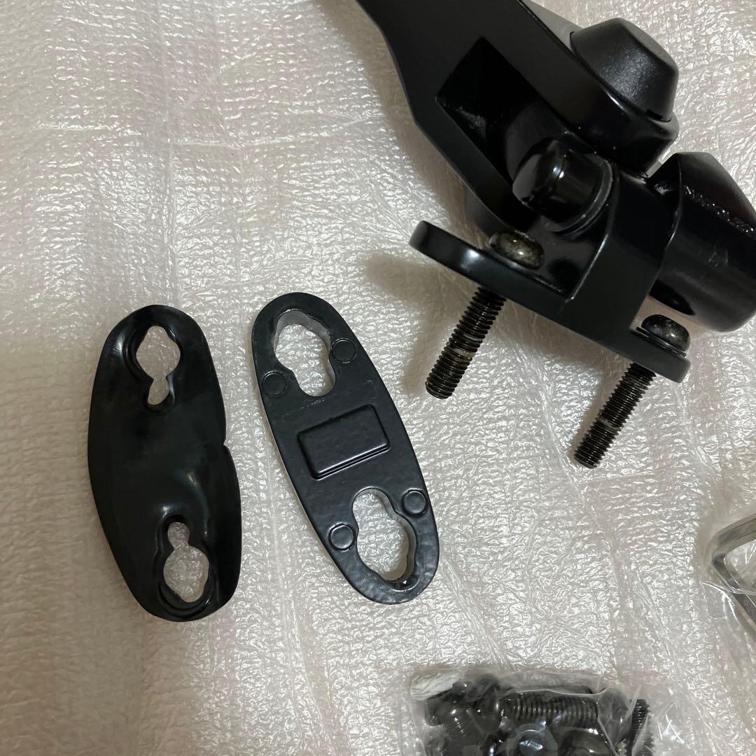 タナックス ナポレオン　カウリングミラー AEX 6 ブラック　ロングステー