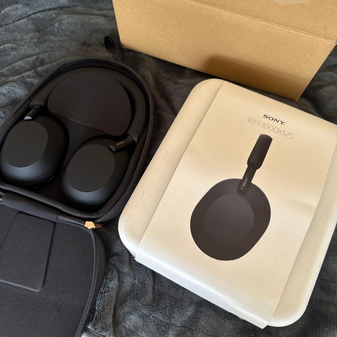 《期間限定》SONY ソニー WH-1000XM5ブラック 黒 ヘッドホン