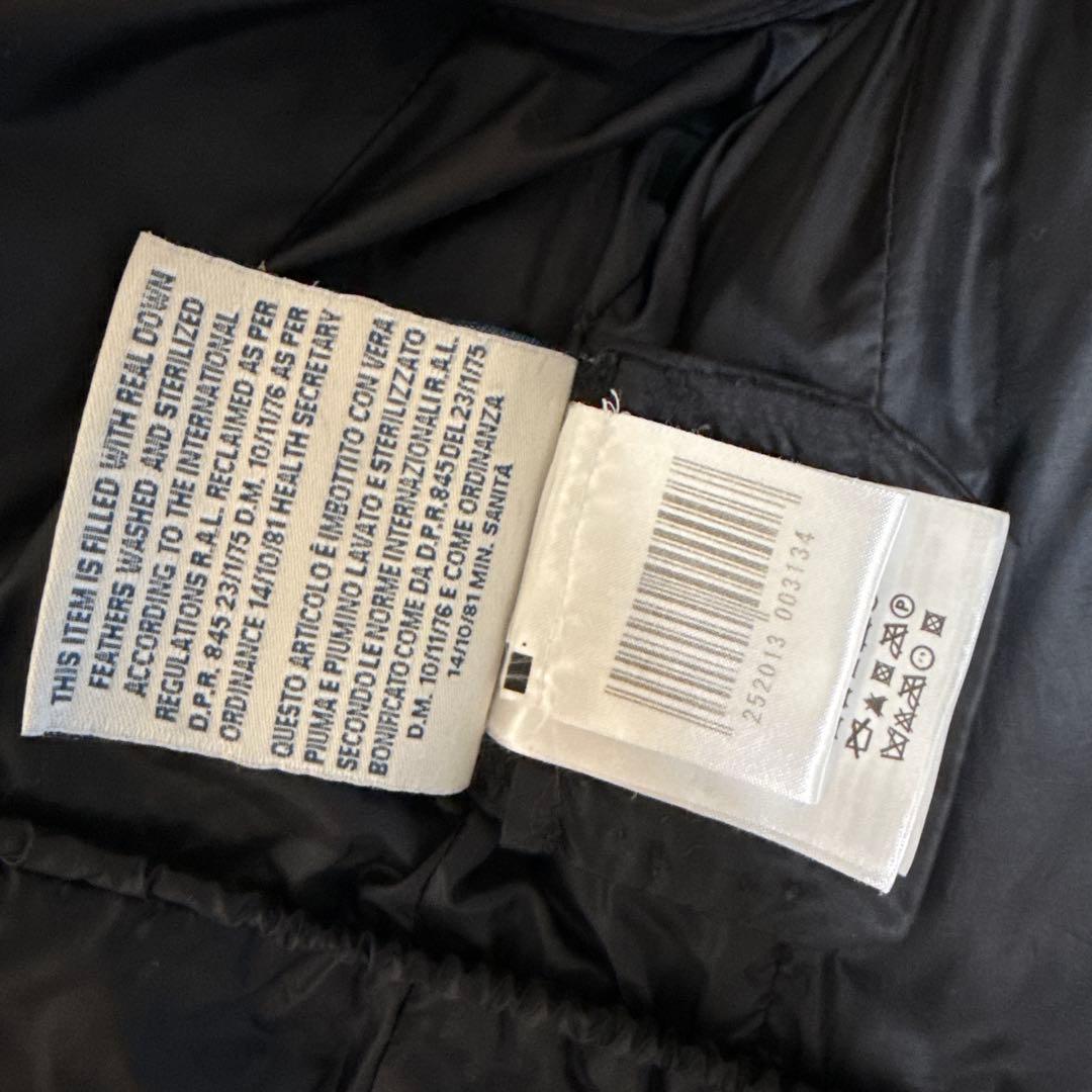 美品 MONCLER モンクレール HERMINE ブラック ダウンジャケット
