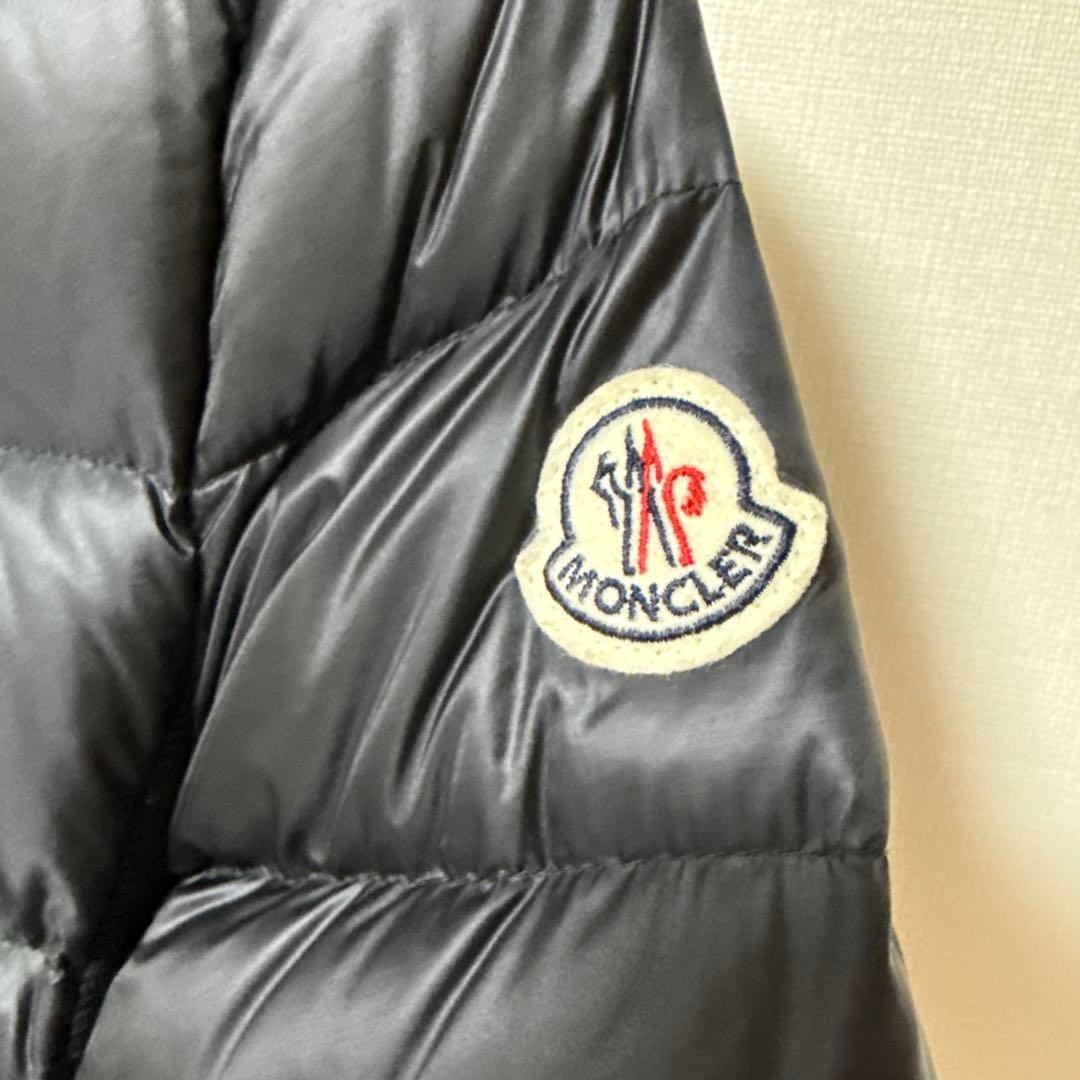 美品 MONCLER モンクレール HERMINE ブラック ダウンジャケット