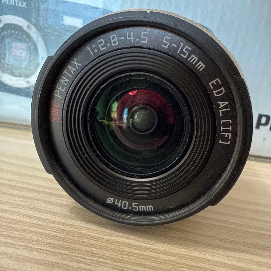 【開封済み未使用】PENTAX ミラーレス一眼 Q-S1 ズームレンズキット