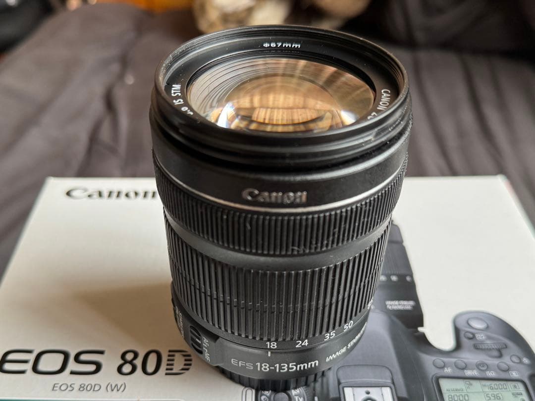 動作良好 Canon EOS 80D デジタル一眼レフカメラ