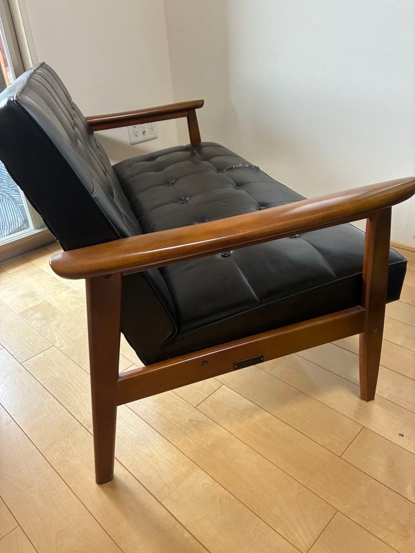 カリモク60 Kチェアー　2シーター