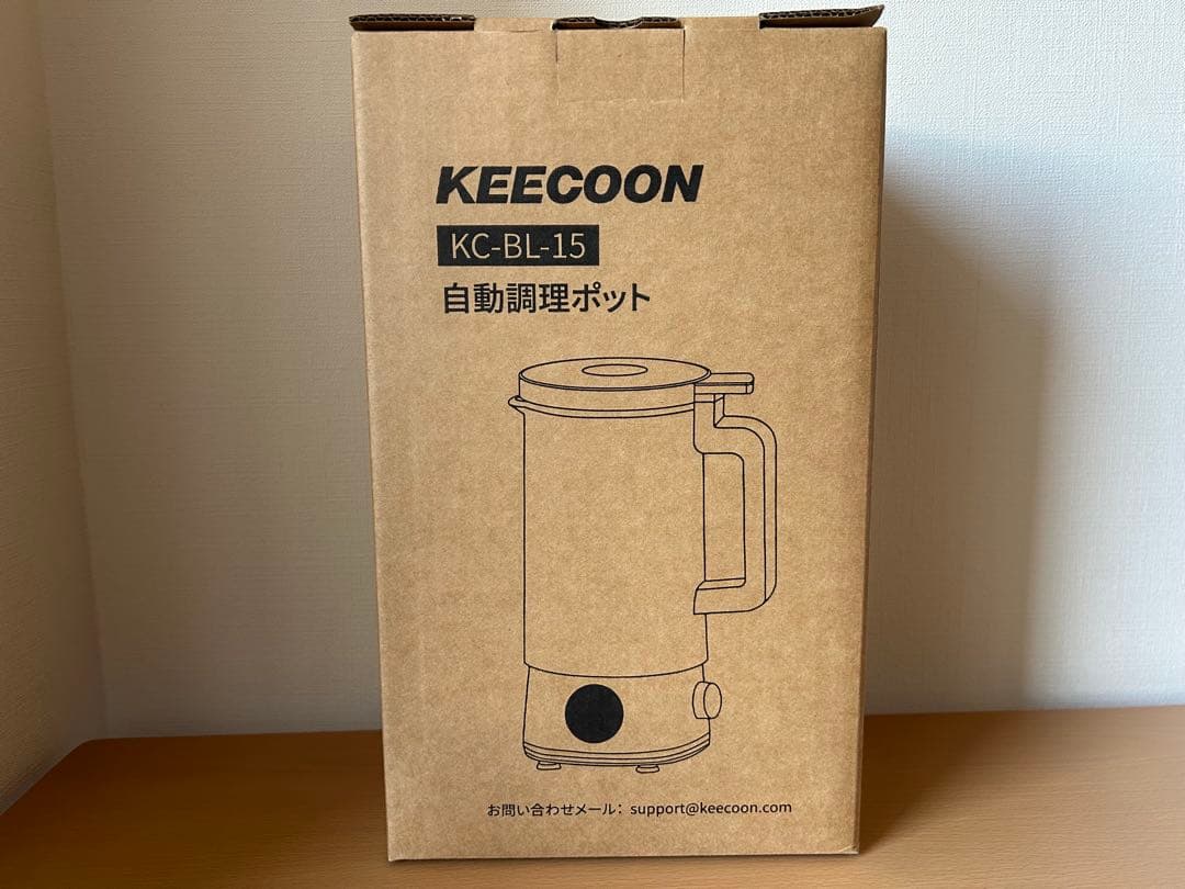 KEECOON 豆乳メーカー KC-BL-15 自動調理1000ml 新品未使用
