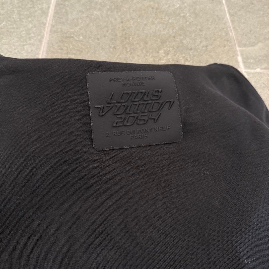 激レア ルイヴィトン プレーン 裏起毛 スウェットプルオーバーパーカー 飛行機