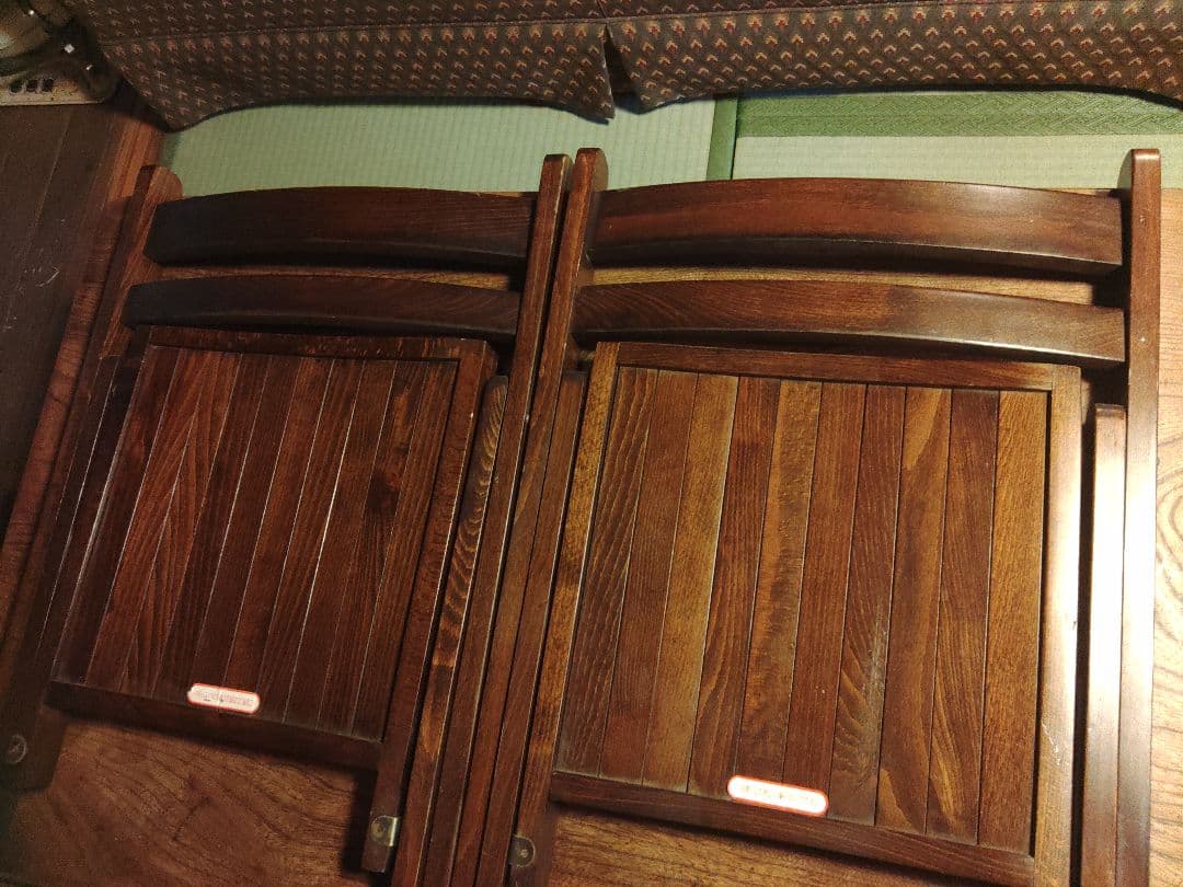 希少　フォールディングチェア　折りたたみ　レトロ　アンティーク　ヴィンテージ