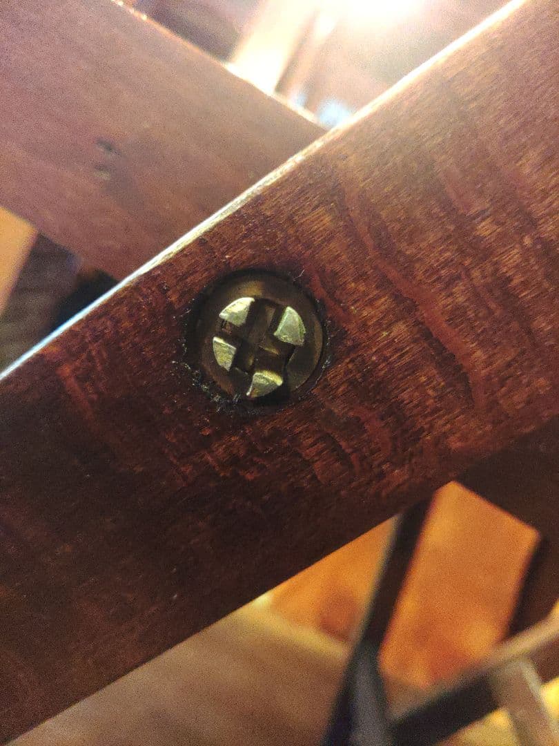 希少　フォールディングチェア　折りたたみ　レトロ　アンティーク　ヴィンテージ