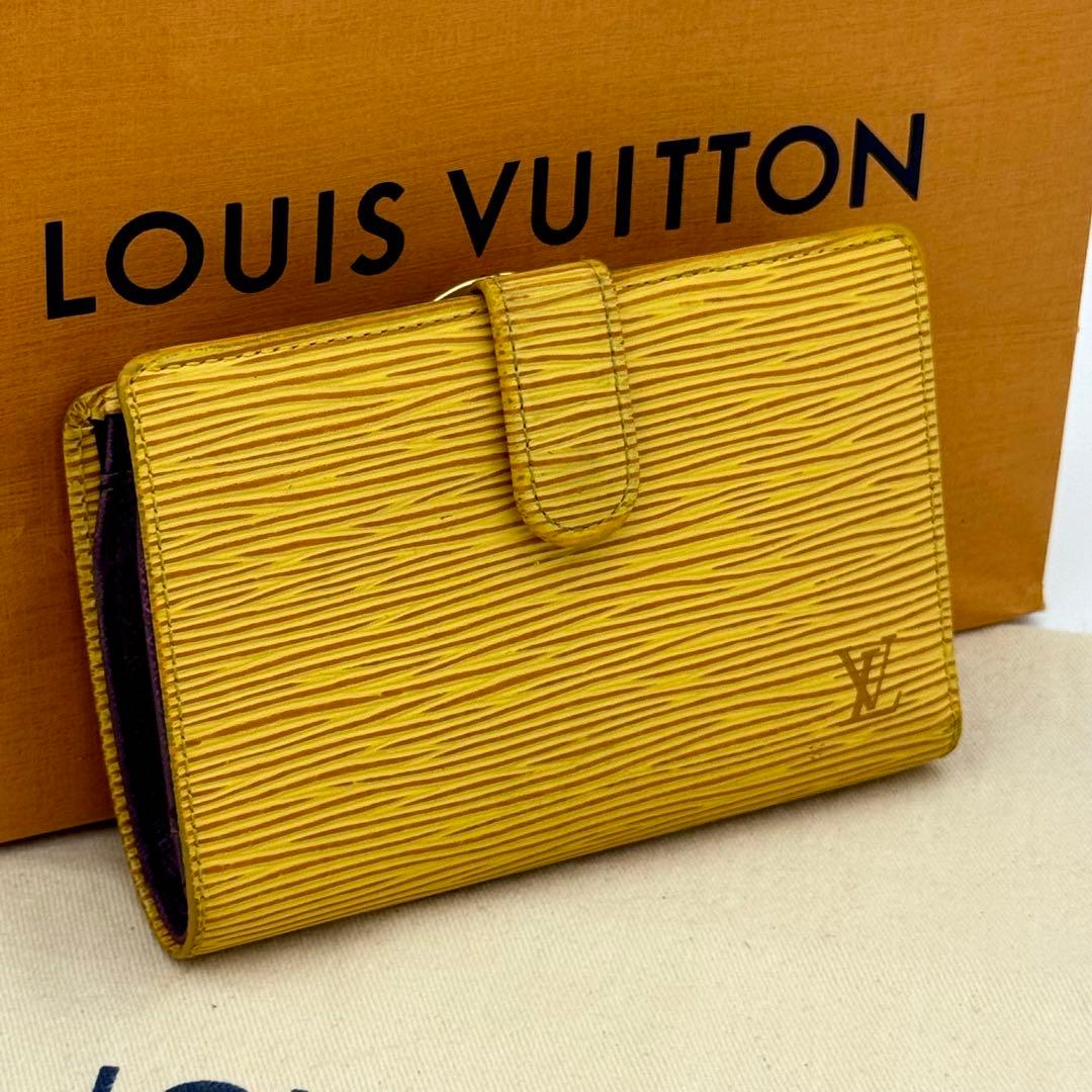 ヴィトン エピ ポルトモネ ビエヴィエノワ がま口