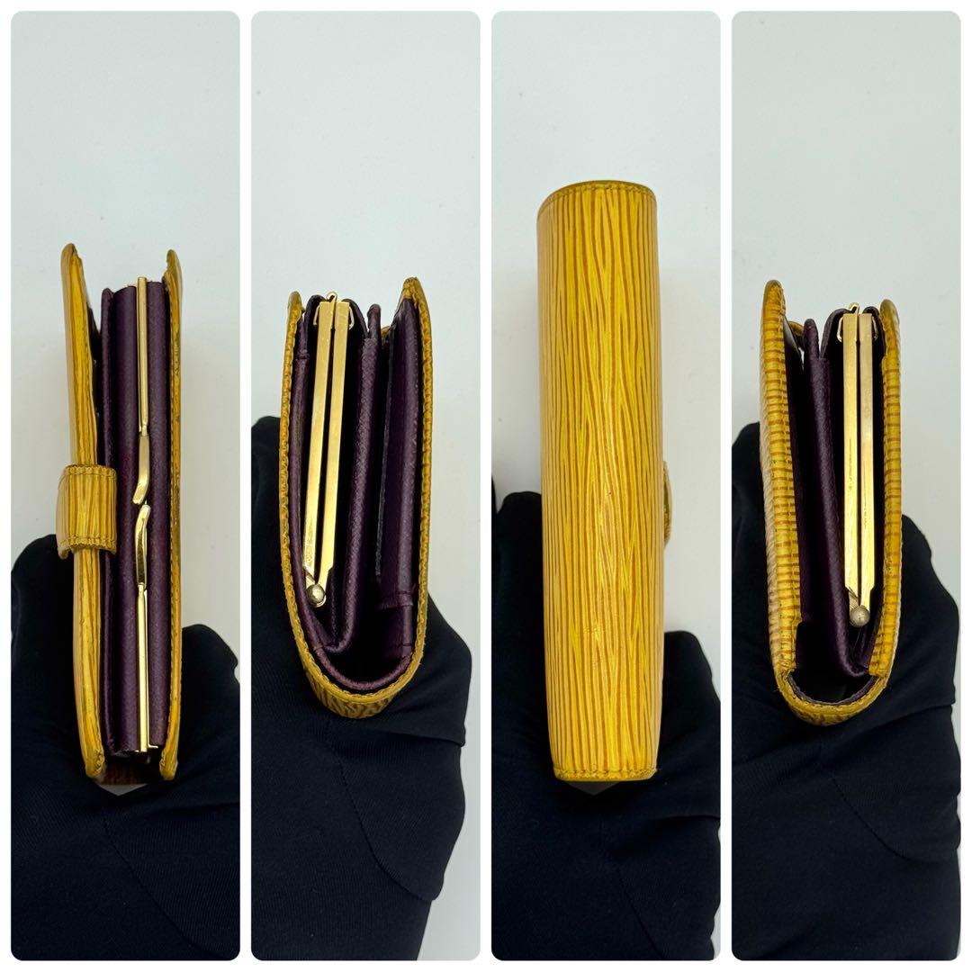 ヴィトン エピ ポルトモネ ビエヴィエノワ がま口