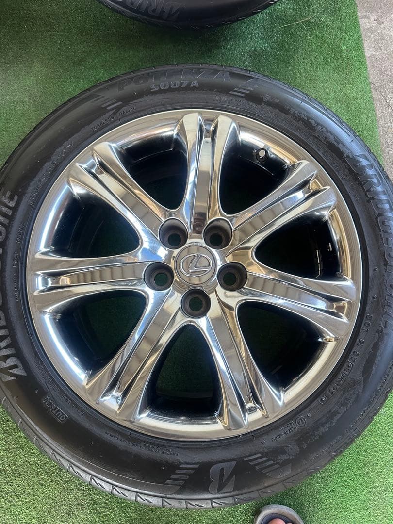 レクサス LS600h LS460 純正18インチホイールセット