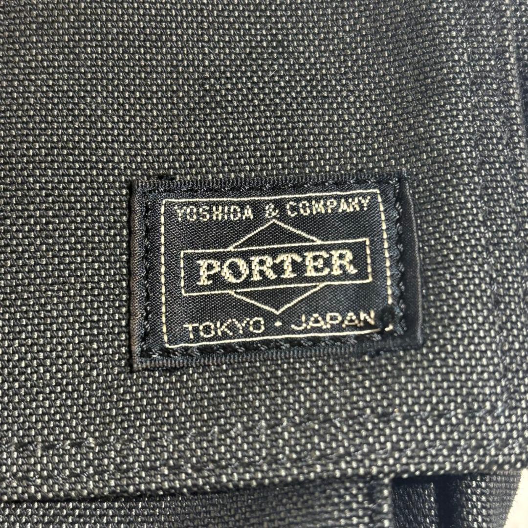 美品　廃盤　ポーター　スモーキー　ショルダーバッグ　日本製　サイドジップ　メンズ