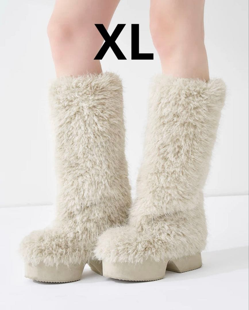 【完売品】Darichダーリッチ ミックスファーロングブーツ