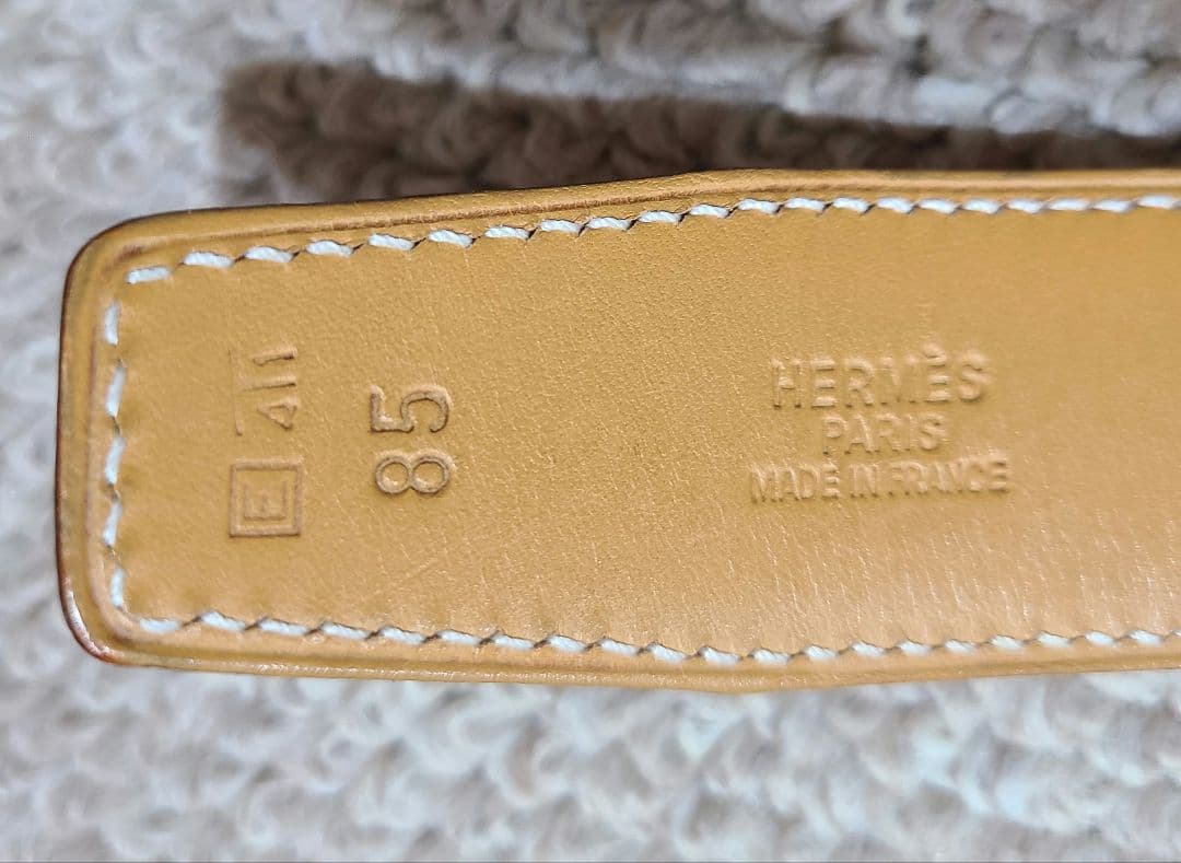 HERMÈS（エルメス）レザーベルト