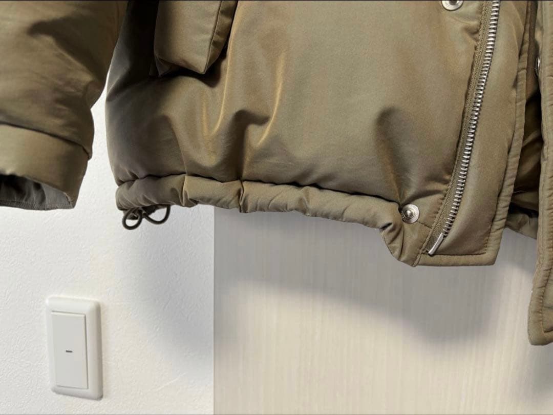 ジャケット・アウター auralee finx polyester chamby down coat