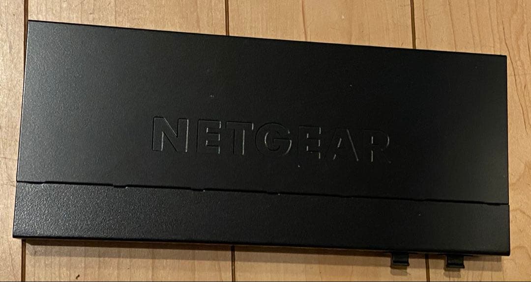 NETGEAR S350スイッチングハブ PoE 8ポートGS310TP