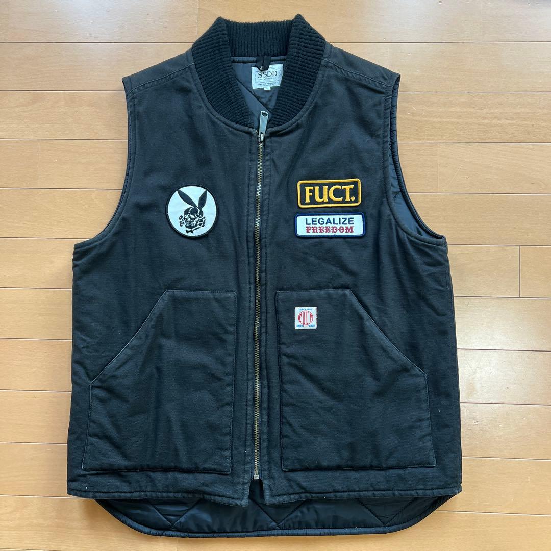 FUCT. ブラック ベスト Lサイズ
