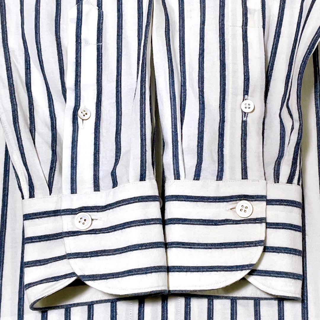 Finamore フィナモレ コットンフランネル イタリア製 M