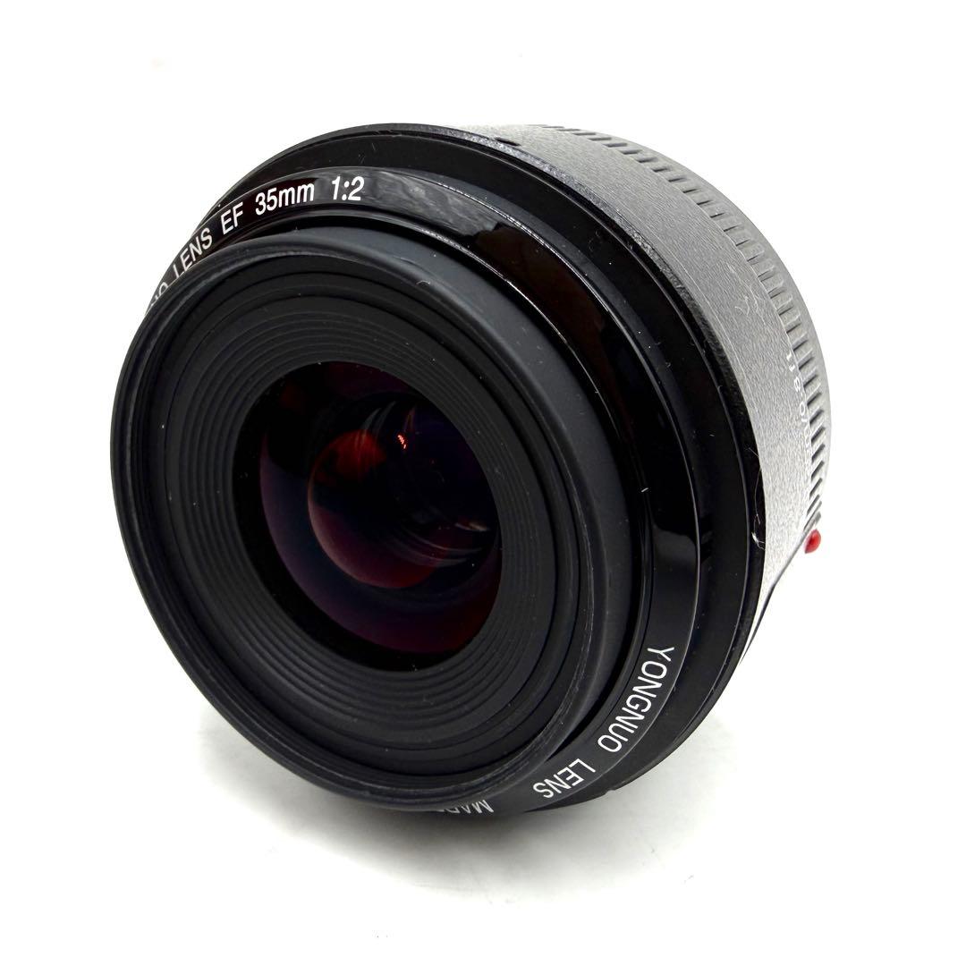 【美品✨】YONGNUO EF-35mm 1:2 F2 単焦点レンズ