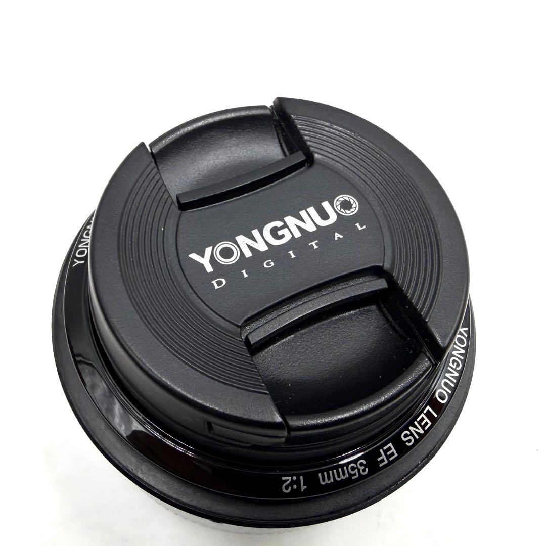 【美品✨】YONGNUO EF-35mm 1:2 F2 単焦点レンズ