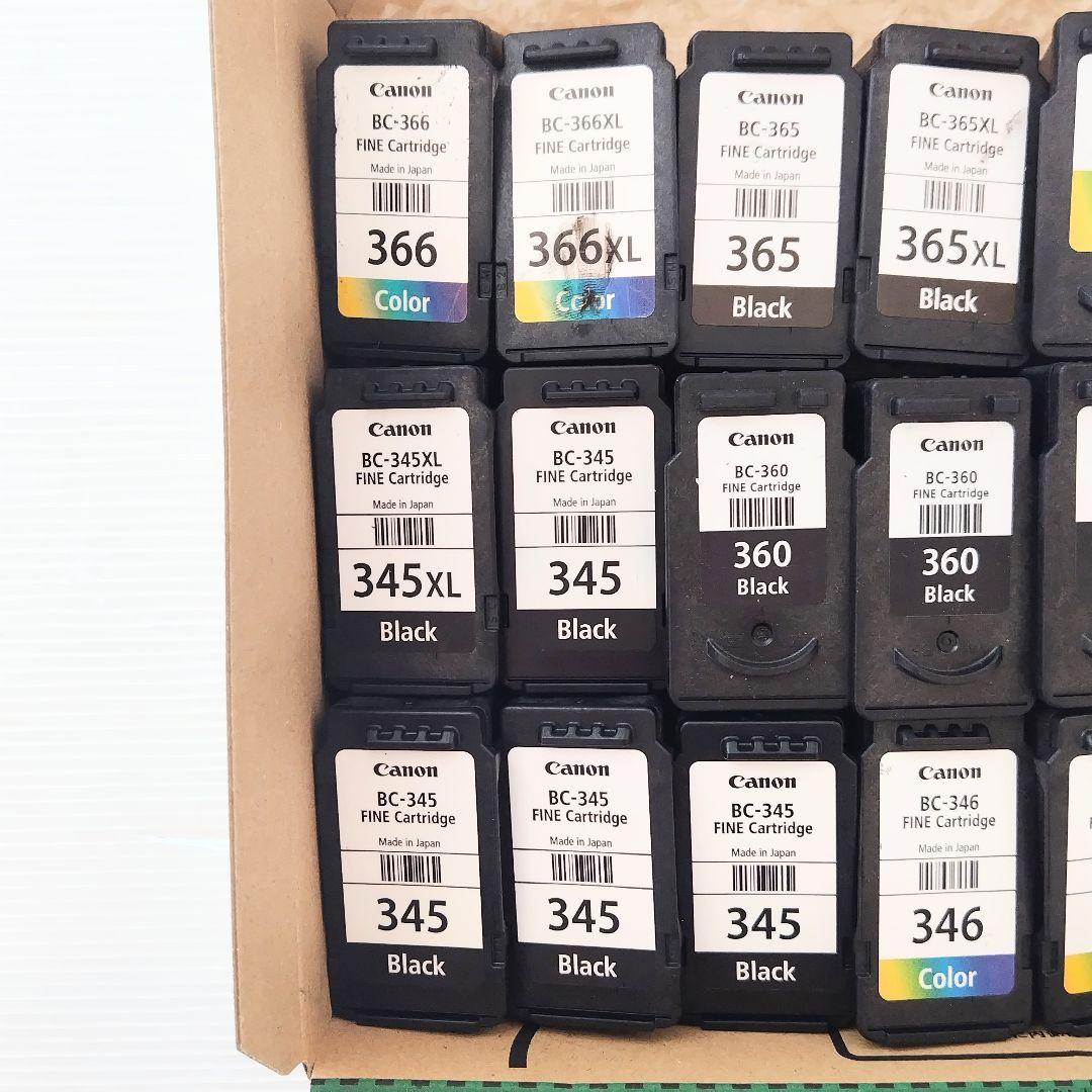 使用済み キャノン Canon インクカートリッジ 345.346等24個