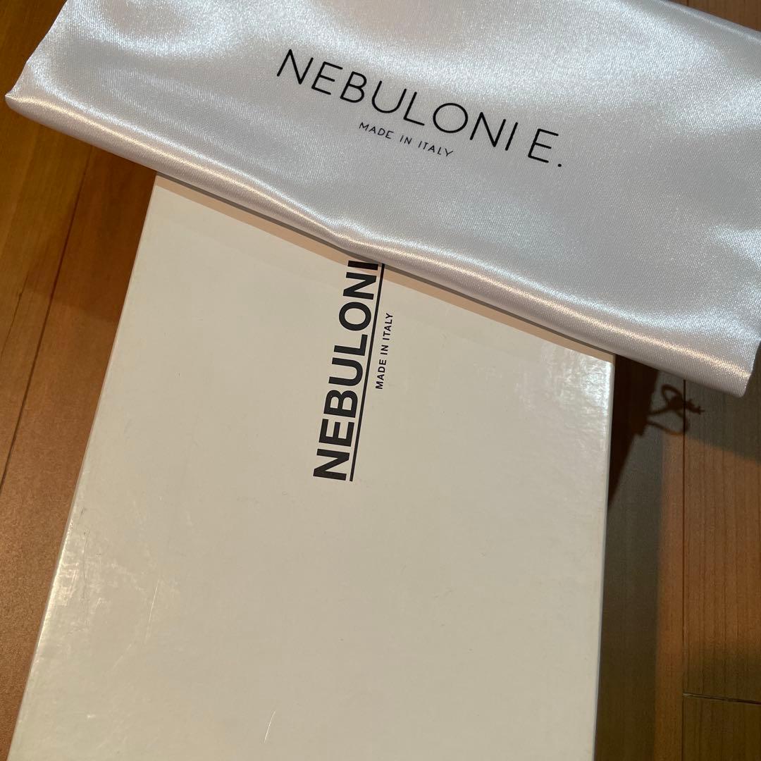 cocoNEBULONI E ブラック ポインテッドトゥ フラットシューズ